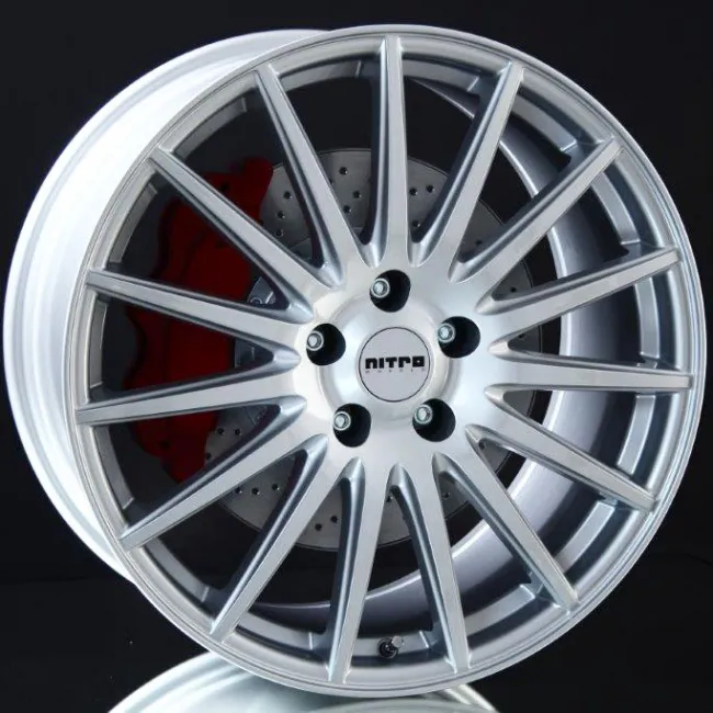 Nitro Sting FF Silver - 8/19 5/112 ET40 B57.1