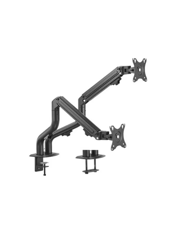 Gembird Monitor Arm - Adjustable Tilting arm 2-display 17″-32″