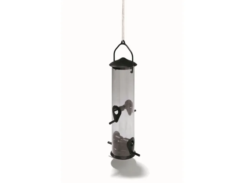 FÅGELMATARE RÖR SVART 30CM | Beijerbygg Byggmaterial