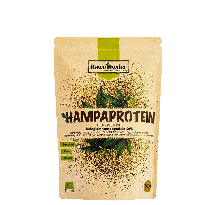 Ekologiskt Hampaprotein 500 g