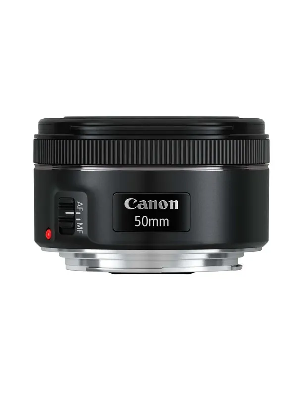 Canon EF 50mm f/1,8 STM-objektiv 0570C005, svart
