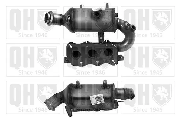 Katalysator QUINTON HAZELL QCAT92197H