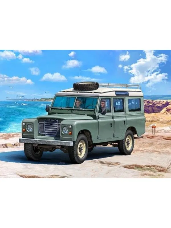 Revell Model Building Kit – Land Rover Series III LWB (S. Wagon) 1:24 – 184dlg.