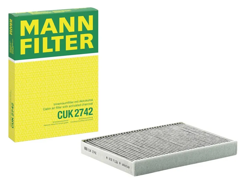 Kupéfilter MANN-FILTER CUK 2742