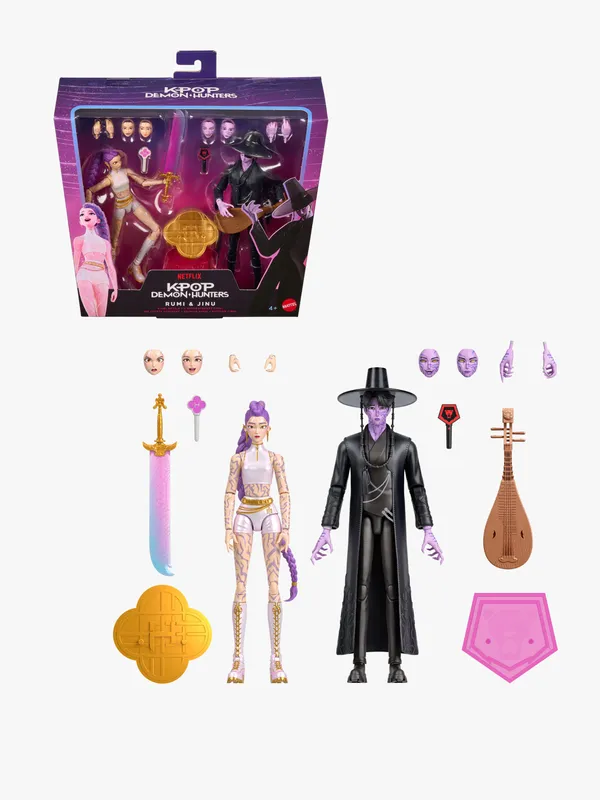 2-Pack Dockor Rumi och Jinu Final K-Pop Demon Hunters