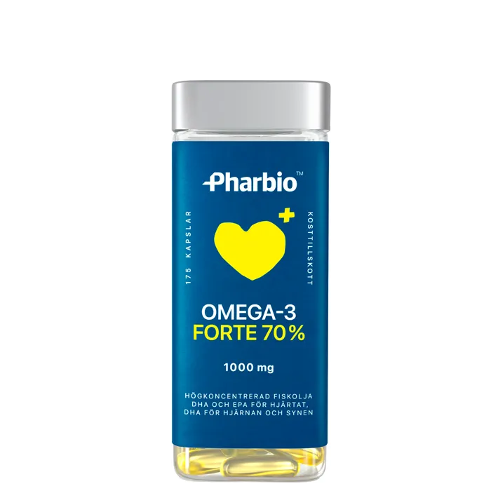 Pharbio Omega-3 Forte 175 kapslar