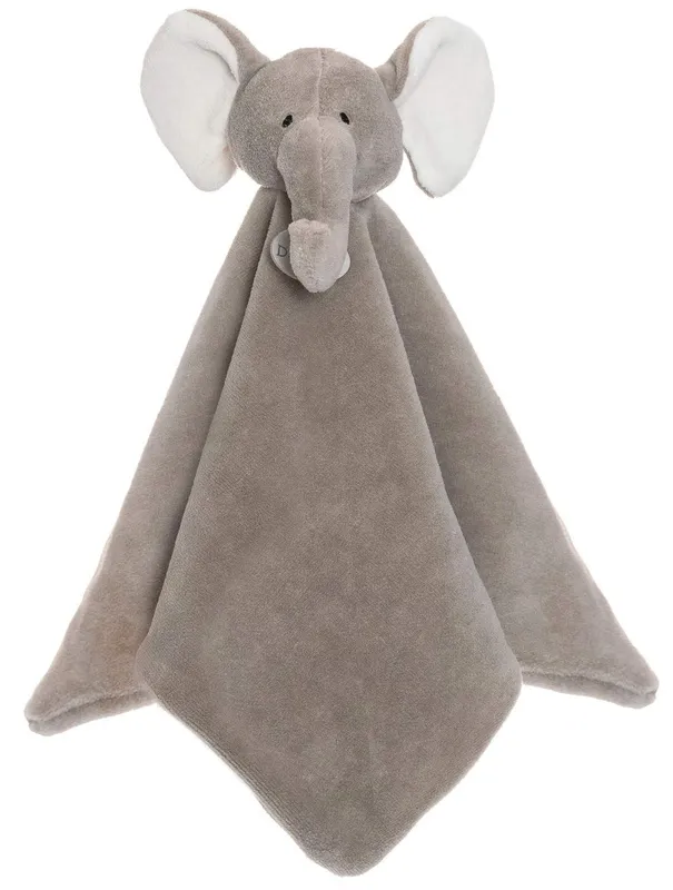 Teddykompaniet Diinglisar Elefant Snuttefilt, Grey