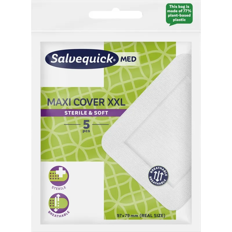 SalvequickMED Maxi Cover XXL plåster 5 st