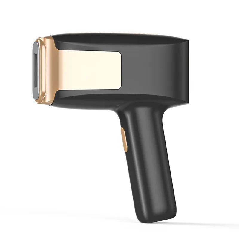 Permanent IPL-hårborttagningsenhet med Sapphire-kylsystem Hemma smärtfri hårborttagningsmedel UK Plug svart