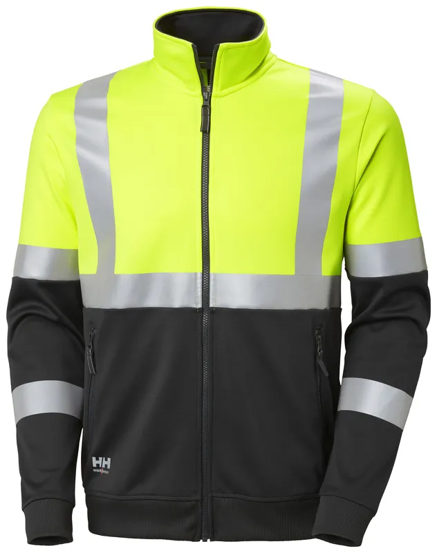 Helly Hansen Workwear Addvis 79258_369 Tröja gul/svart, varsel 5XL