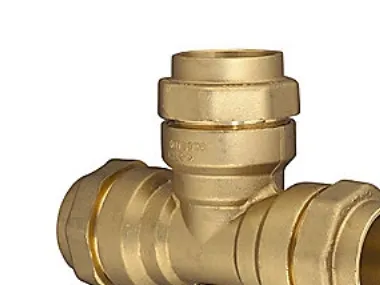 Isiflo Tee coupling isiflo 50x32mm