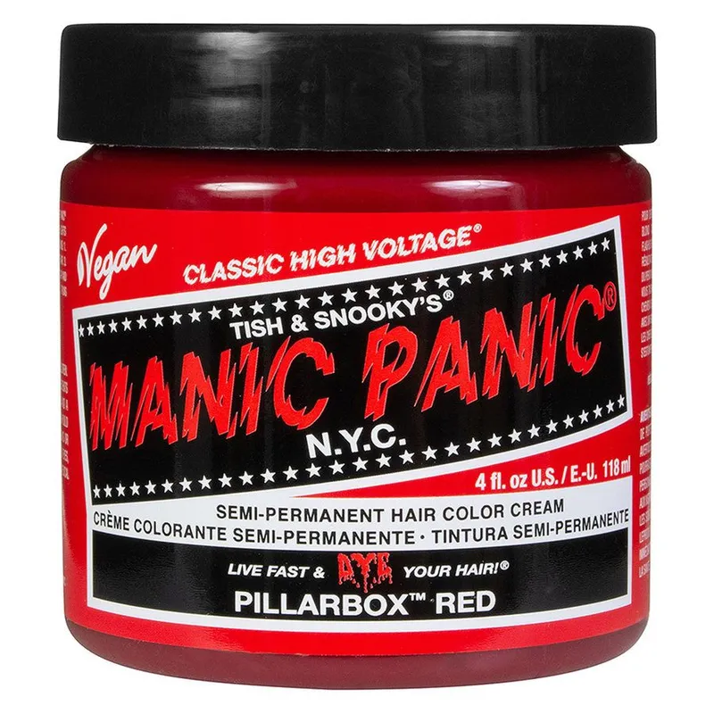 Manic Panic Semi-Permanent Color Cream Pillarbox Red 118 ml