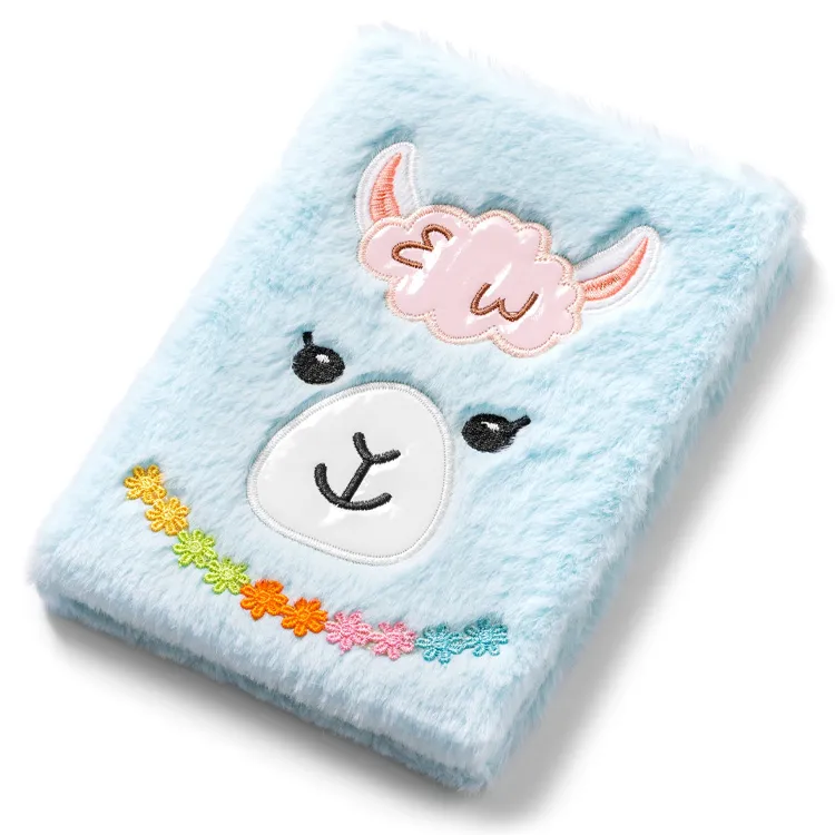 Anteckningsbok Fluffig Lama
