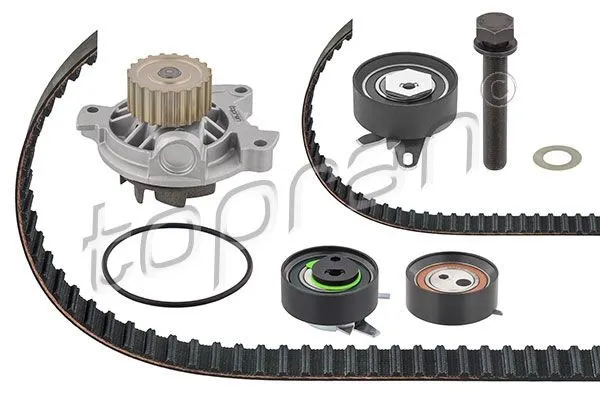 TOPRAN 117 407 Kamremssats med vattenpump