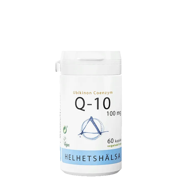 Q-10, 100 mg 60 kapslar - Helhetshälsa