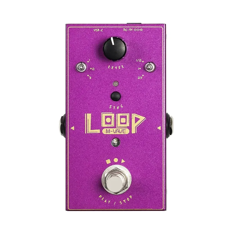 M-vave Loop II gitarr-effektpedal