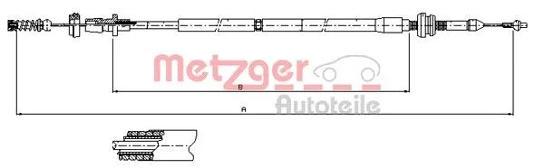 Gasvajer METZGER 10.0904