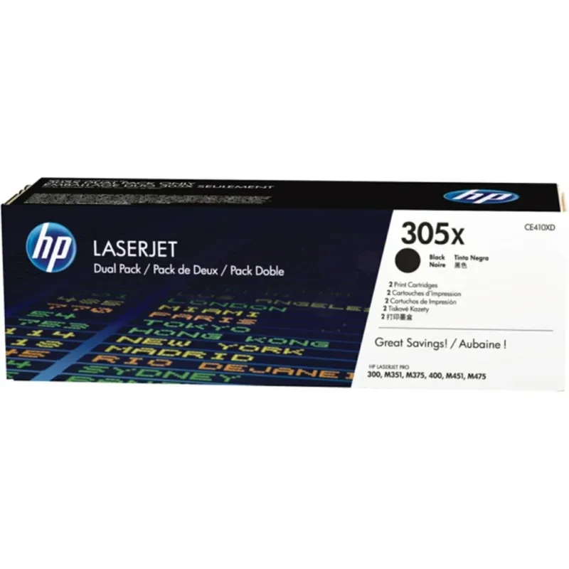 HP Black Laser Toner HC - Tonerkassett Svart
