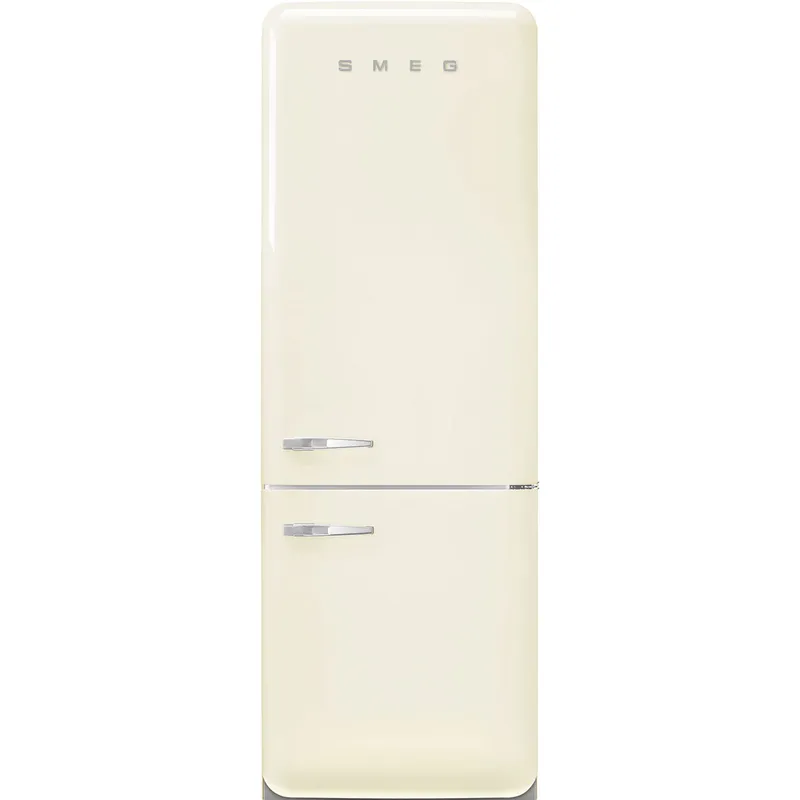 Smeg FAB38RCR6 högerhängd kyl/frys 70 cm, creme