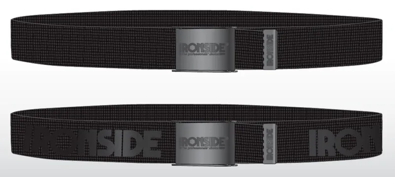 Ironside 300707 Bälte 120 cm, stretch, svart