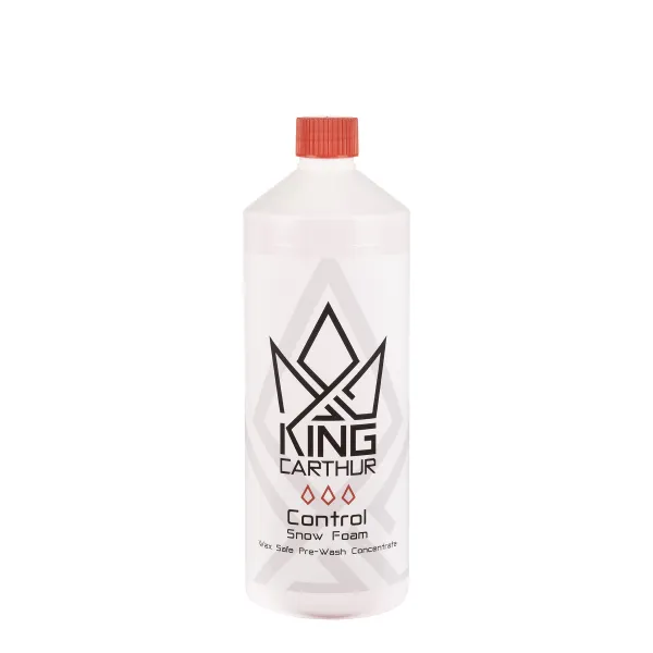 Förtvättsmedel KING CARTHUR Control Snow Foam - Skummande / Vaxsäkert, 1000 ml