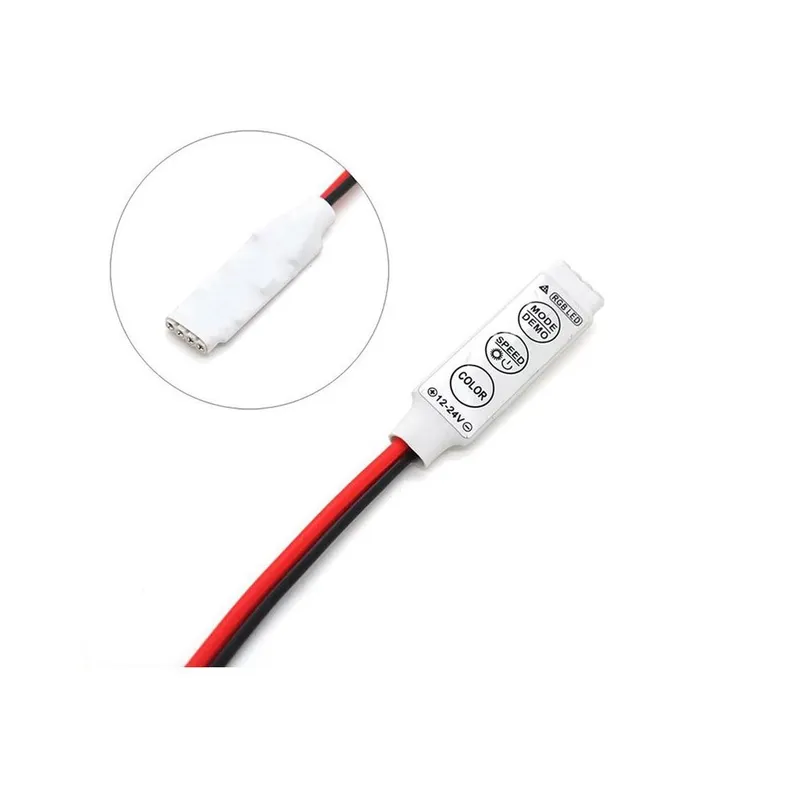 Mini RGB Controller – Till RGB 5050/3528 LED strips