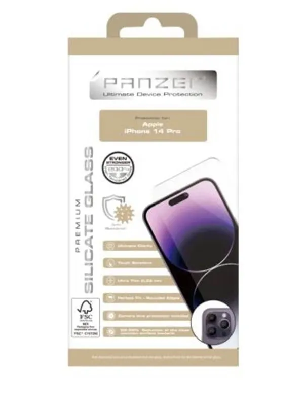 Panzer Full-Fit Silicate Glass - iPhone 14 Pro