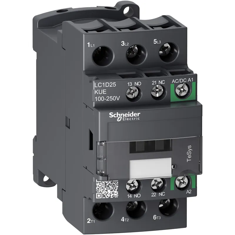 Schneider Electric LC1D25KUE Kontaktor 11 kW, 25 A 100-250 V