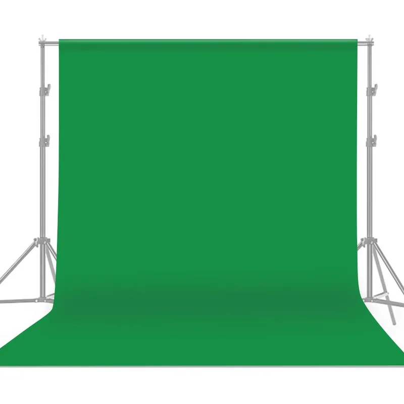 1,8 * 2,7 m / 6 * 9 fot Professionell Green Screen Bakgrund Studiofotografi Bakgrund Tvättbar 1.8m*2.7m grön