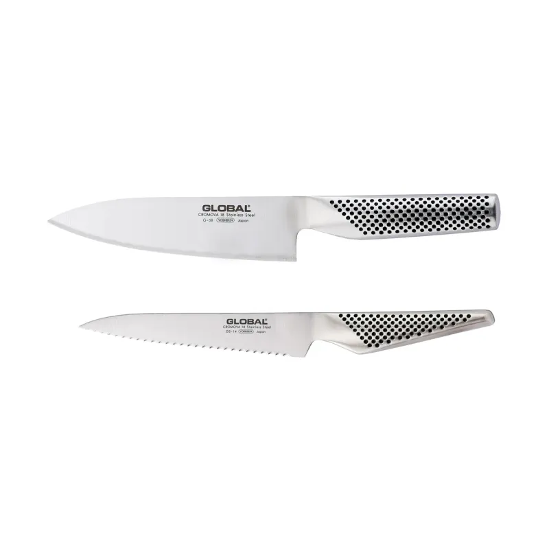 Global Knivset 2 delar, G-58 + GS-14