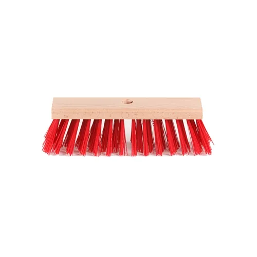 Piassavaborste MAX - 30cm röd PP plastborst
