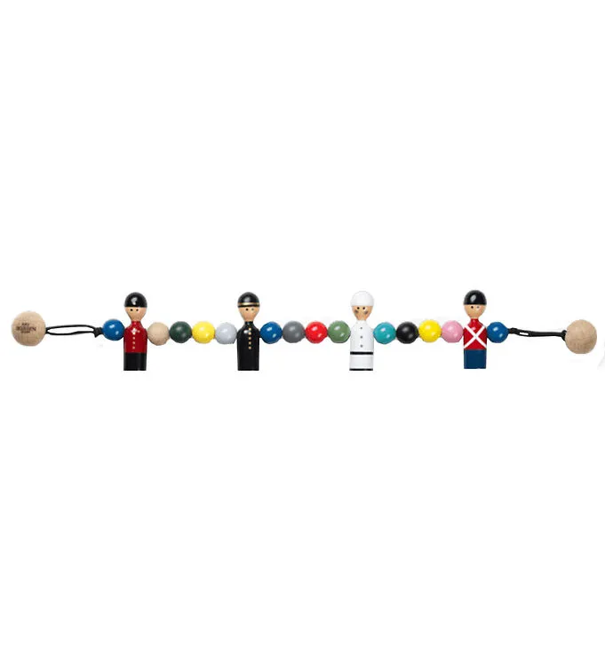 Kay Bojesen Barnvagnsmobil – Trä – 53 cm – Flerfärgad m. Figur
