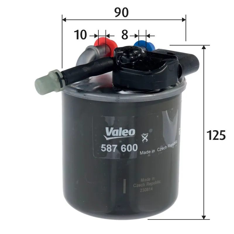 VALEO 587600 Bränslefilter