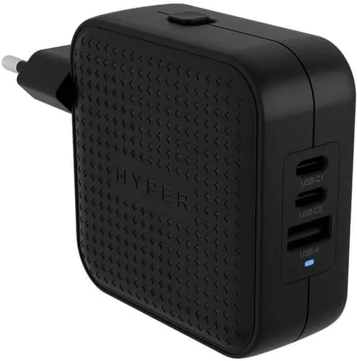 Targus HyperJuice power adapter - GaN - USB 2 x USB-C - 70 Watt