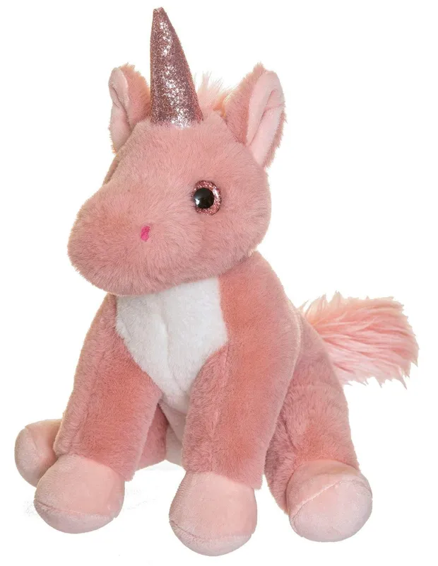 Teddykompaniet Gosedjur - Enhörning - 25 cm - Rosa