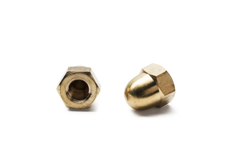 Arvid Nilsson 18605000 Hattmutter DIN 1587 MHM mässing M5 500-pack