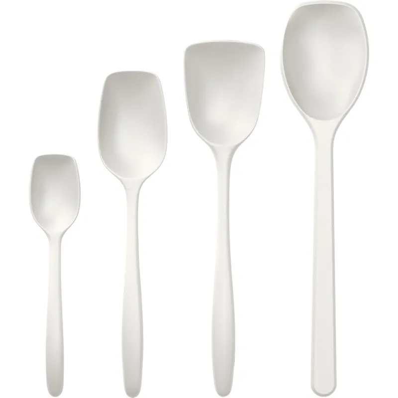 Rosti – Classic kitchen spoons Set of 4 – White