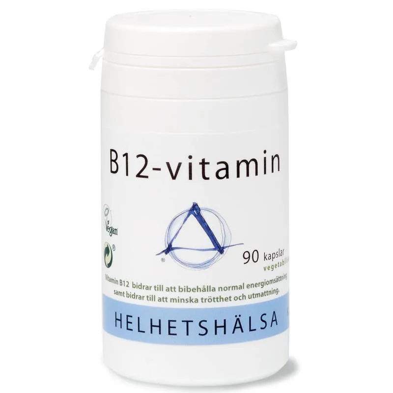 B12-vitamin, 90 kapslar - Helhetshälsa