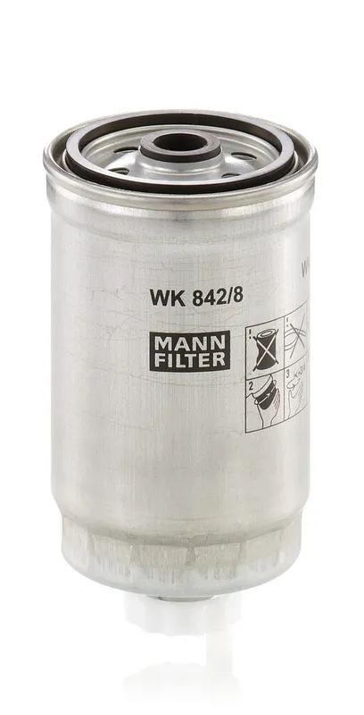 Bränslefilter MANN-FILTER WK 842/8