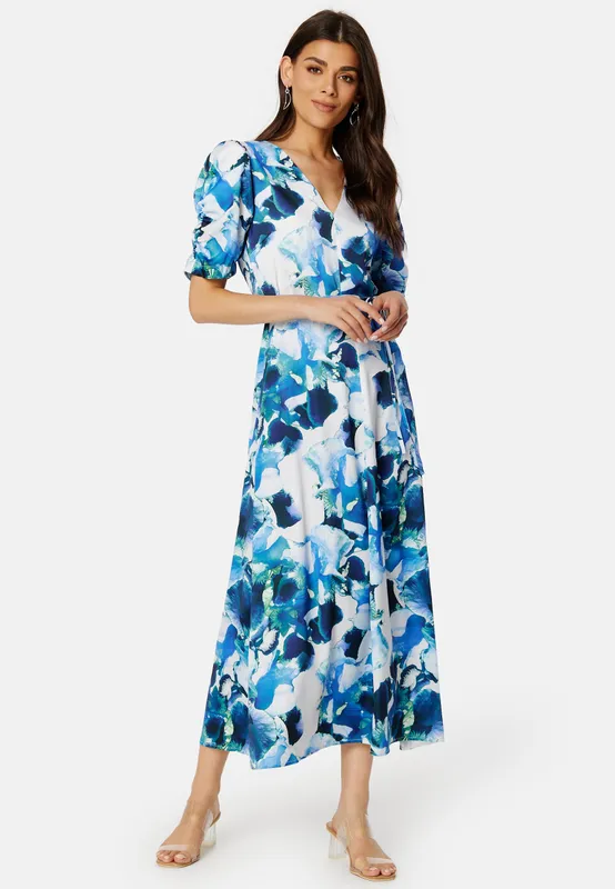 Rachelle Satin Dress (#6004)