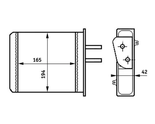 Värmepaket MAHLE AH 159 000S