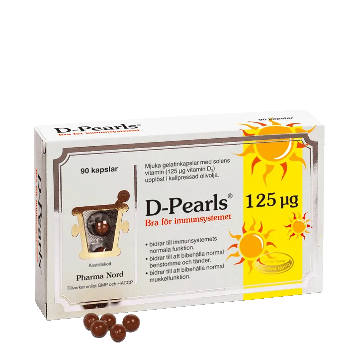 Pharma Nord D-Pearls 125 Ug, 90 kaps