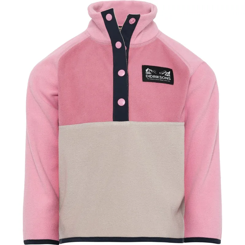 Didriksons Monte, Fleecetröja, Junior, Rosa