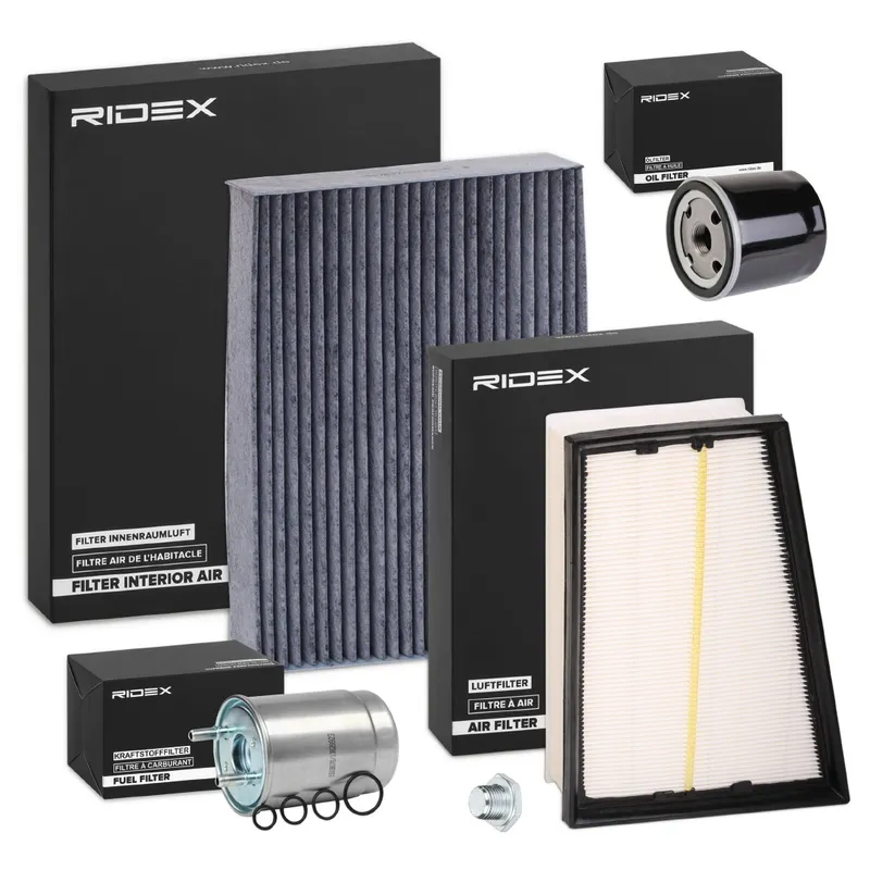 RIDEX 4055F17324 Filtersats