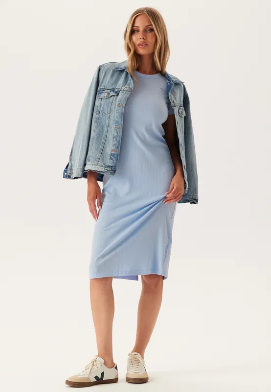 Tjw Rib Bodycon Midi Dress (#1773)