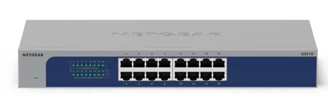 Netgear GS516 16-Port Gigabit Ethernet Switch