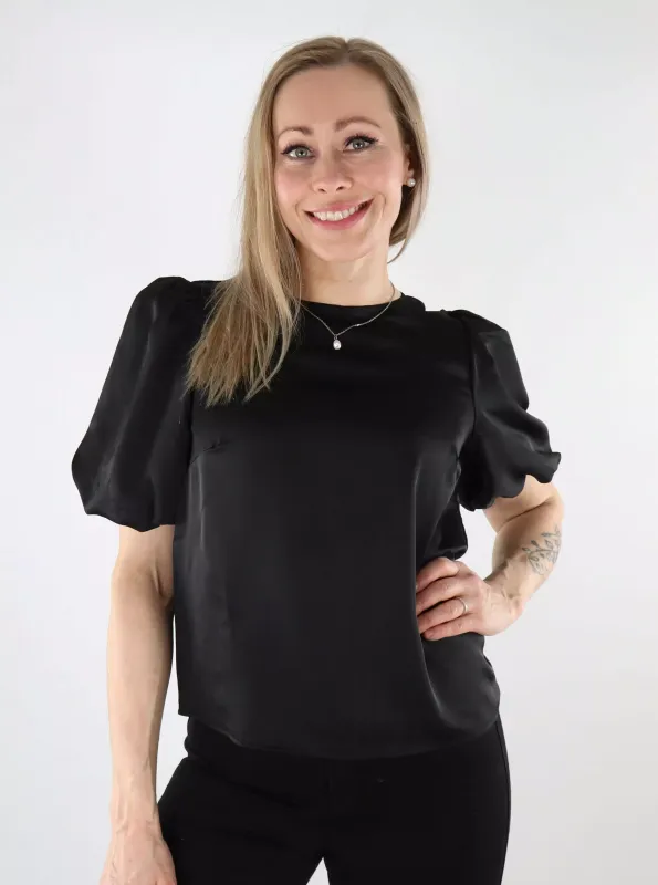 Viellette 2/4 SATIN PUFF TOP