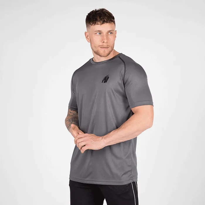 Gorilla Wear Performance Tee, L, Grey
