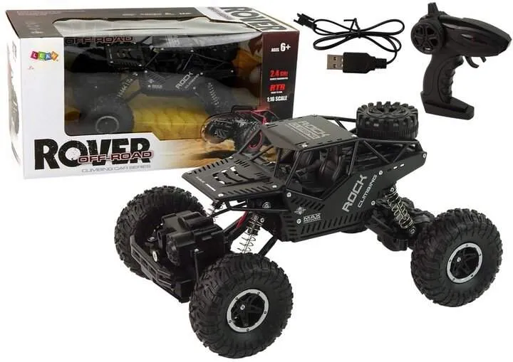Fjärrkontrollerad terrängbil, stor 4×4