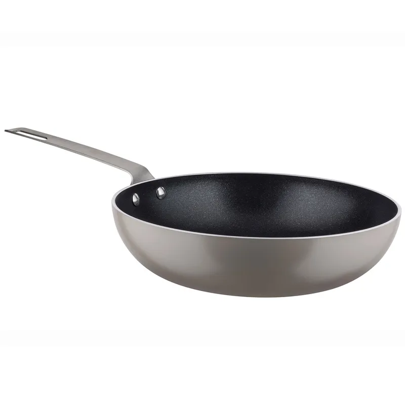 Alessi Tama wok 28 cm, grå